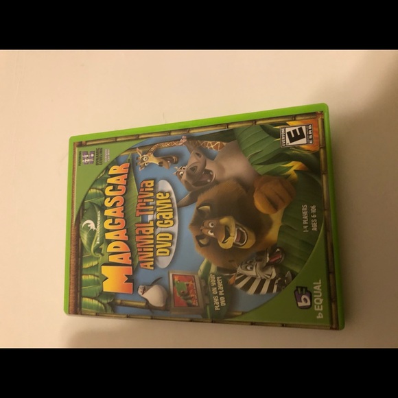 Dreamworks Other Dreamworks Madagascar Animal Trivia Dvd Game